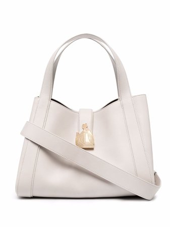 Shop LANVIN Mother and Child two-way tote bag with Express Delivery - FARFETCH