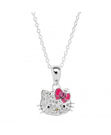hello kitty necklace - Google Search