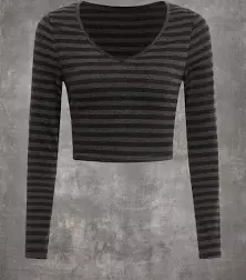 black striped ripped t-shirt - Google Shopping
