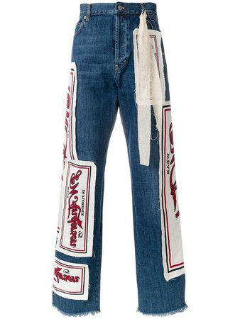 Patchwork Logo Jeans - Google Search