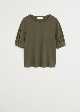 Organic cotton t-shirt - Woman | Mango Denmark