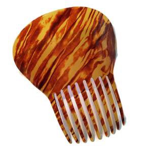 Tortoise Shell Colored Celluloid Large Mantilla Hair Comb circa 1920s – Dorothea's Closet Vintage