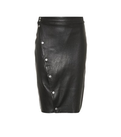 Baha leather skirt