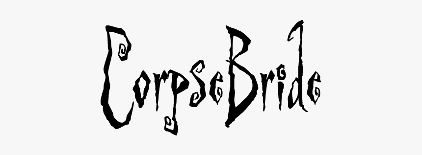 Corpse Bride - Corpse Bride Logo Png, Transparent Png - kindpng