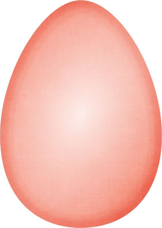 plain Easter eggs