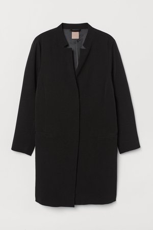 H&M+ Coat - Black - Ladies | H&M US
