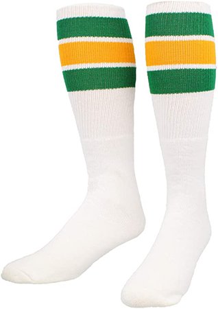 Amazon.com : Retro 3 Stripe Tube Socks : Clothing