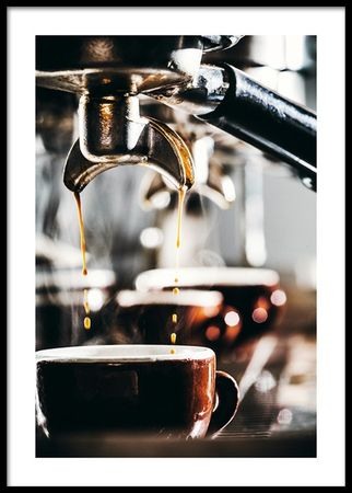 Espresso Drops Poster