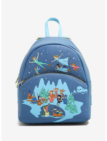 Loungefly Disney Peter Pan Never Land Mini Backpack