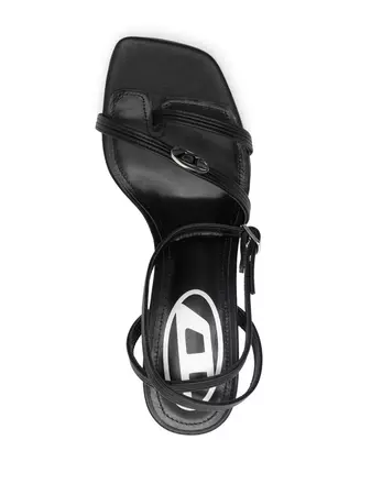 Diesel Strappy 10mm Leather Sandals - Farfetch