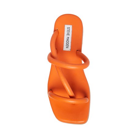 TROPIC Orange Sandals | Women's Orange Designer Sandals – Steve Madden