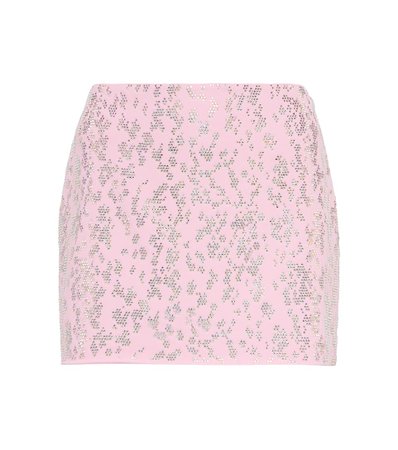 Blumarine - Embellished miniskirt | Mytheresa