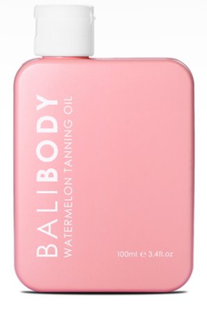 pink tanning oil