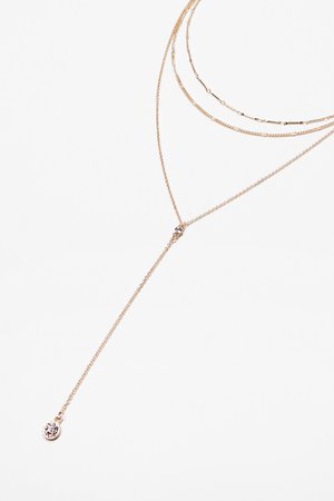 Layered Drop Necklace | Forever 21