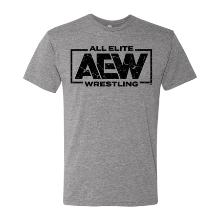 All Elite Wrestling - AEW Black Logo Tri-blend Tee Shirt