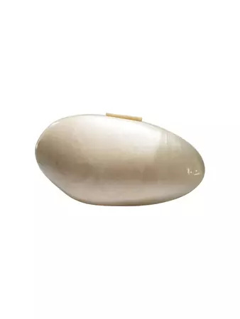 Pearlescent color Shell Shape Evening clutch Pearl Acrylic Evening Bags Cute Party Purses box chain bag for Woman perfect gift for friends | SHEIN USA