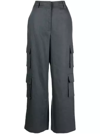 Reformation high-waist wide-leg Trousers - Farfetch