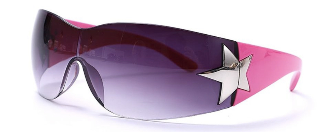 purple n pink glasses