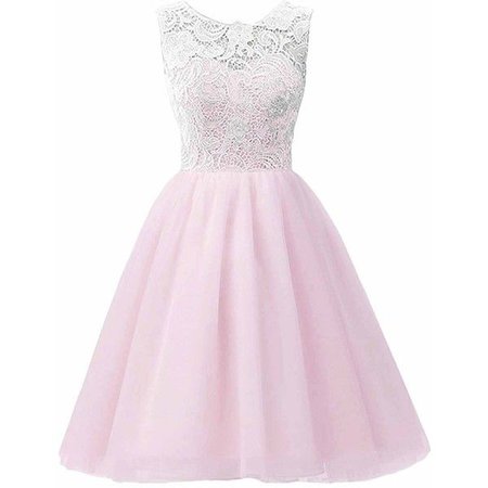 pink lace prom dress polyvore - Google zoeken