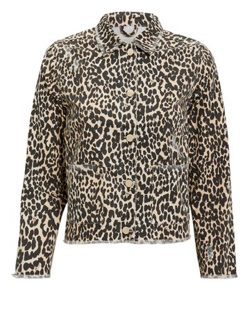 Kayla Leopard Jacket