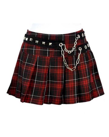 skirt with chain