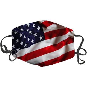 usa faded mask- 4th of July 2020!