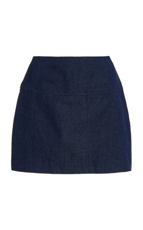 Tino Chambray Mini Skirt By Ciao Lucia | Moda Operandi