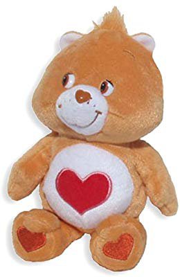 Amazon.com: Care Bears Tenderheart Bear 8" Bean Bag Plush: Toys & Games
