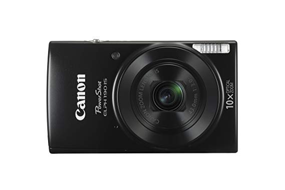 Canon PowerShot ELPH 190 Digital Camera w/10x Optical Zoom and Image Stabilization