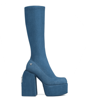 boots heels naked wolfe blue