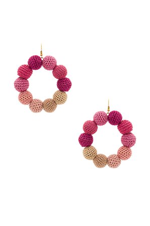 Crochet Dots Earrings
