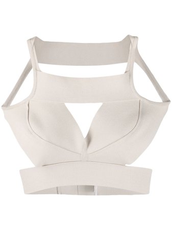 Rick Owens Structured cut-out Tank Top - Farfetch