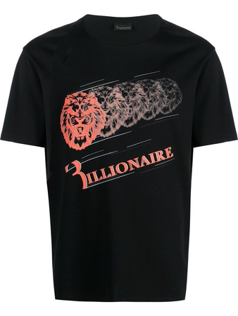 Billionaire logo-print cotton T-shirt
