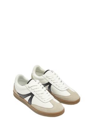Pull&Bear - LEATHER CASUAL RETRO SNEAKERS