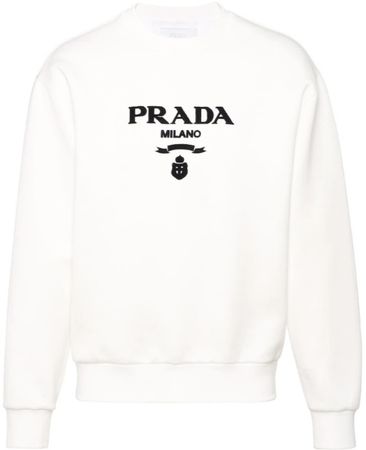 White Prada Sweatshirt