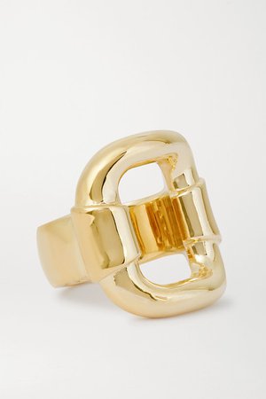 Jennifer Fisher | Belt gold-plated ring | NET-A-PORTER.COM