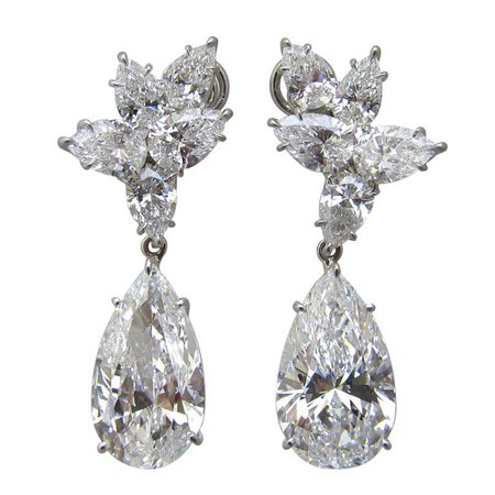 Magnificent Diamond Earrings For Sale at 1stdibs