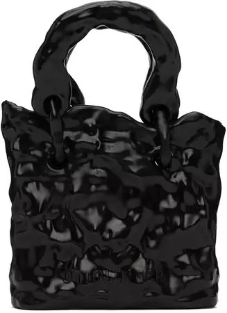Ottolinger: Black Signature Ceramic Bag | SSENSE Canada