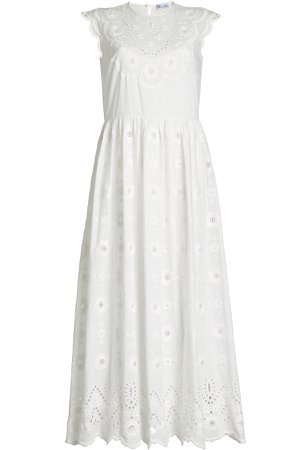 Cotton Dress with Lace Detail Gr. IT 44