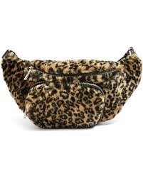 fluffy leopard bum bag - Google Search