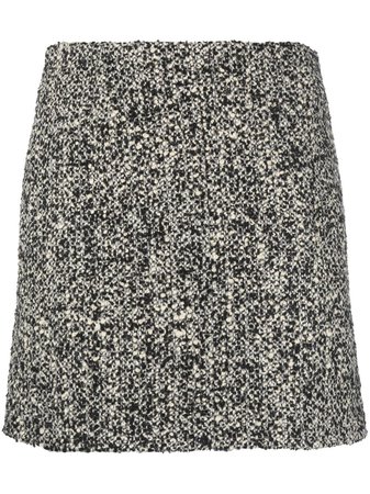 AMI Paris high-waisted tweed skirt