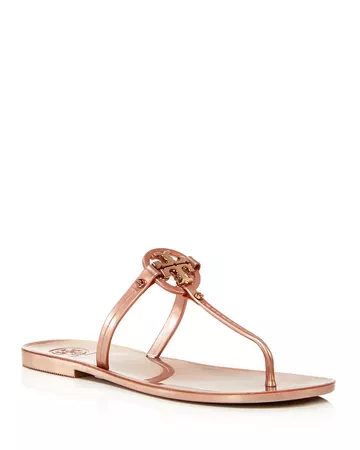 Tory Burch Mini Miller Jelly Flat Thong Sandals | Bloomingdale's