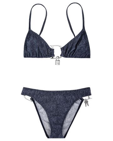 EL CYCÈR sur Instagram : Rare Christian Dior by John Galliano fall 2001 denim saddle bikini. Tap to shop.