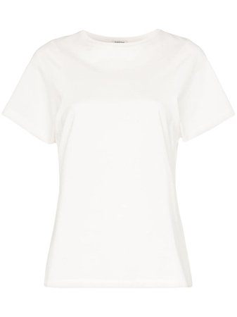 Totême Espera Short Sleeve Cotton T-shirt - Farfetch