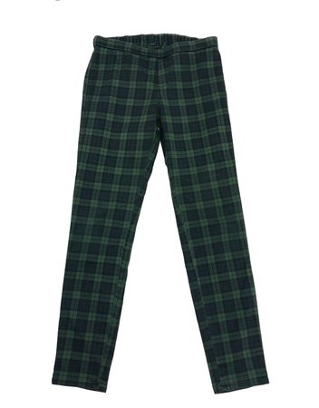 UNIQLO Women's Cotton Green Plaid Skinny Ankle Cut Trouser Pants Size 8 | eBay