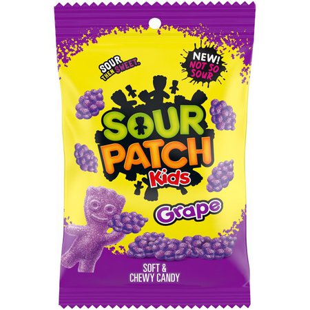 SOUR PATCH KIDS Grape Soft and Chewy Candy, 8.02 oz - Walmart.com