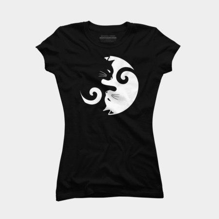 Yin and Yang Cat T-Shirt
