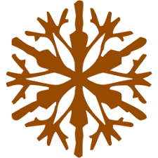 brown snowflake png - Google Search