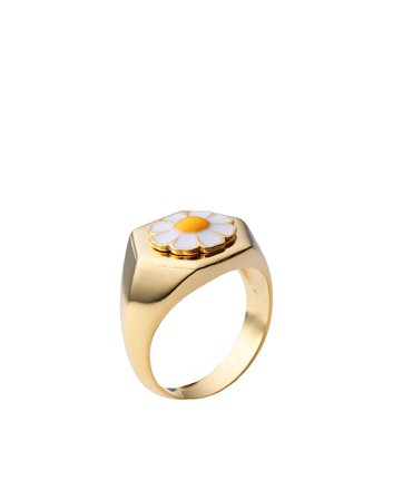Δαχτυλίδι Wilhelmina Garcia Gold Daisy - Γυναίκα - Δαχτυλίδια Wilhelmina Garcia στο YOOX - 50242920NV