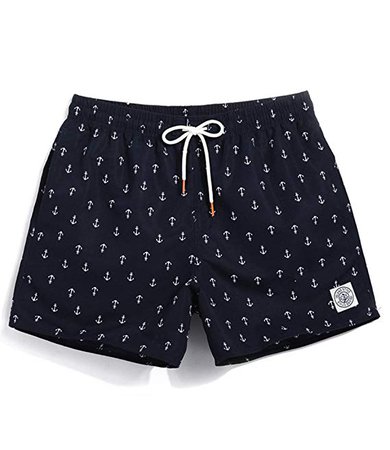 SHENGRUI Men's Swim Trunks Quick Dry Bathing Suits Printed Swim Shorts | Amazon.com